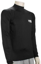 Salty Crew Shelter LS Rash Guard - Black - New