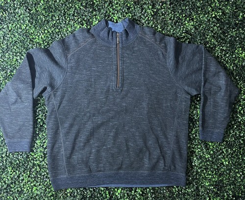 Tommy Bahama Tidemark Half-Zip Sweater - Picture 2 of 7