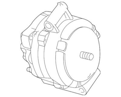 Genuine Ford Alternator 4U2Z-10V346-ANRM