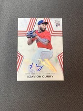 2023 Xzavion Curry Topps Baseball Stars Auto