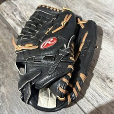 Rawlings RFP125B Black Leather Player Preferred 12.5" RHT Softball Glove