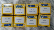 (Lot of 8) WIKO - AV / Photo and Studio Lamp, EYB 82V/360W (NEW in BOX)