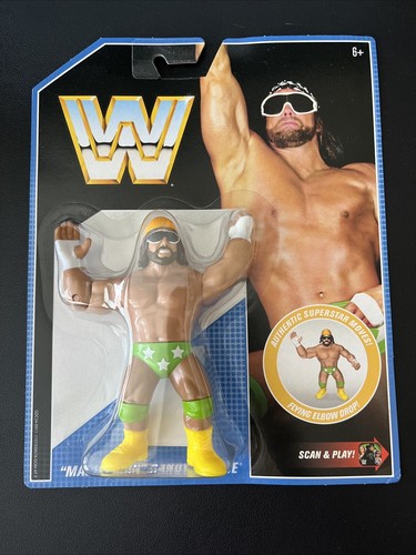 2019 WWE Mattel Retro Series 9 Macho Man Randy Sav...