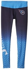Small Tennessee NFL Thematic Print Leggings NEW