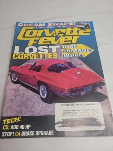 Vintage - Corvette Fever Magazine - 2 Ausgaben - 1999 September, Oktober 1999 - Los E - Bild 2 von 3