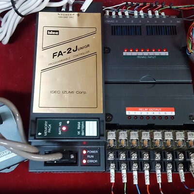 Idec Izumi FA-2Junior Programmable Controller w/ CPU, Relay