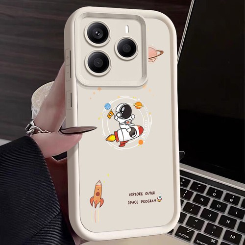 For Xiaomi Redmi Note 14 13 12 11 Pro 14T 13T Astronauts Silicone TPU Case Cover - Picture 17 of 18