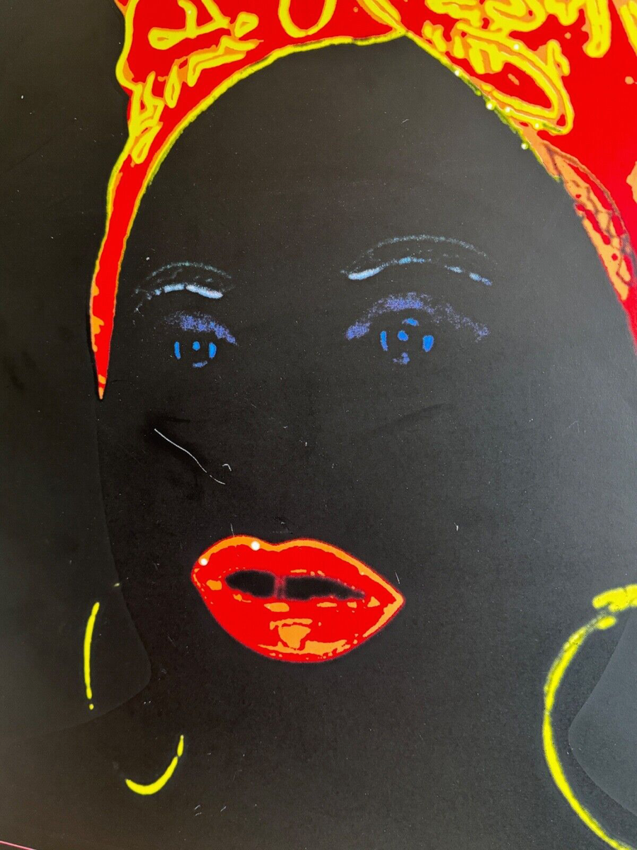 1989 Original Andy Warhol Le Cento Pop Art Print Italy