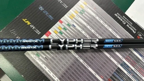 SALE-NEW Project X CYPHER 50 Gram 5.0 60 Gram 5.5 Graphite Iron Golf Shaft .370"