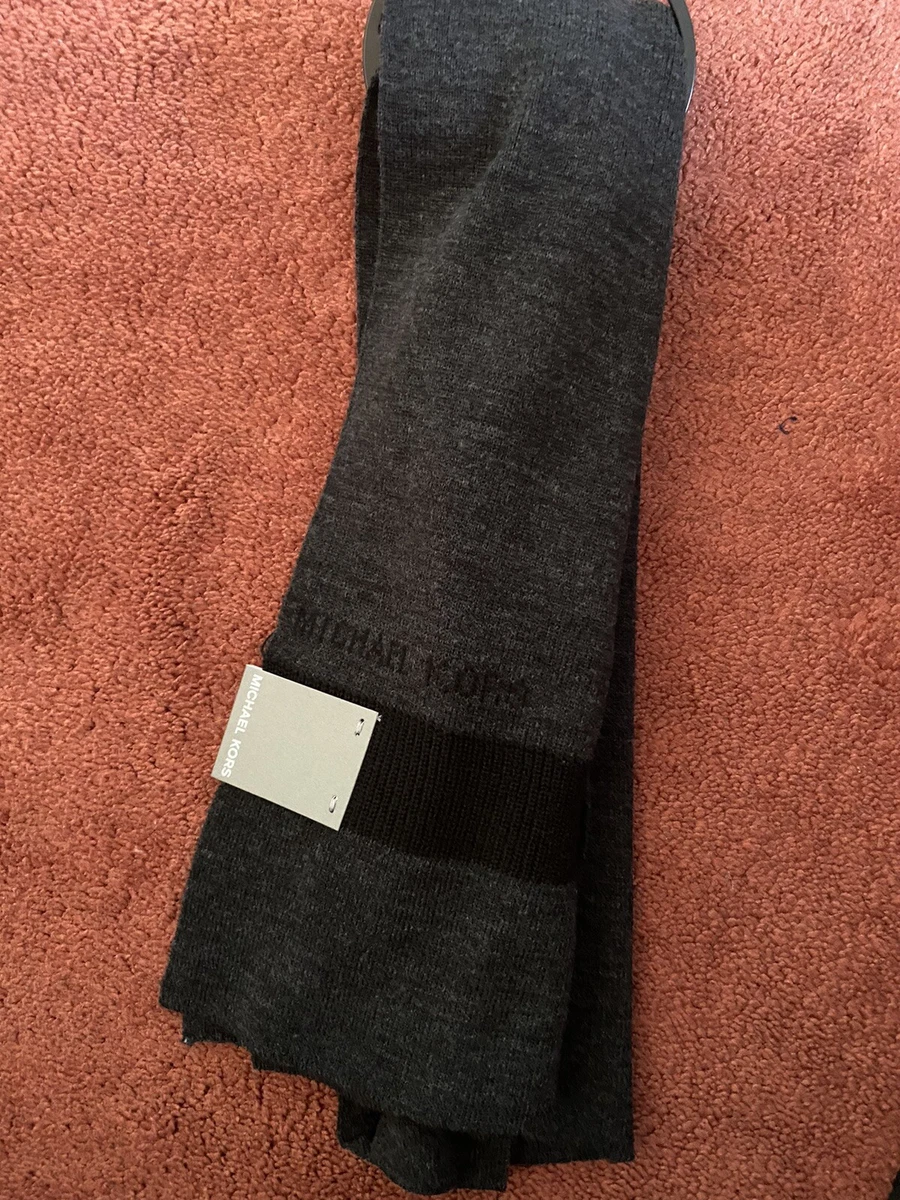 Michael kors scarf mens cheap grey