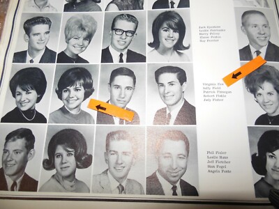 SALLY FIELD (ACTOR) MIKE MILKEN (FINANCE) ORIGINAL 1964 BIRMINGHAM HIGH YEARBOOK