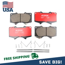 Front Ceramic Brake Pads for Toyota 4Runner FJ Sequoia Tacoma Tundra GX460 GX470