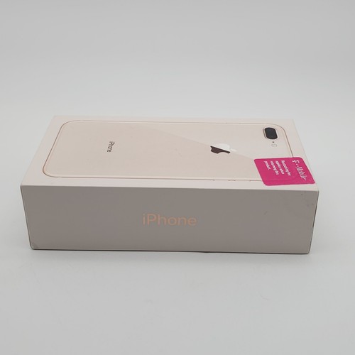 Apple iPhone 8 Plus Gold EMPTY BOX ONLY NO Accessories/Phone T-Mobile 64GB 2017 - Photo 2 sur 14