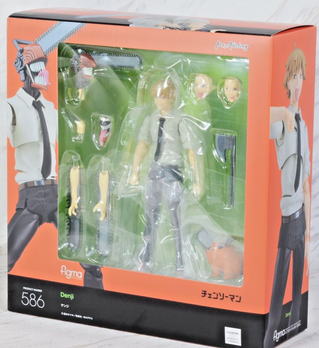 CHAINSAW MAN Denji Figma Action Figure # 586 Max Factory Good