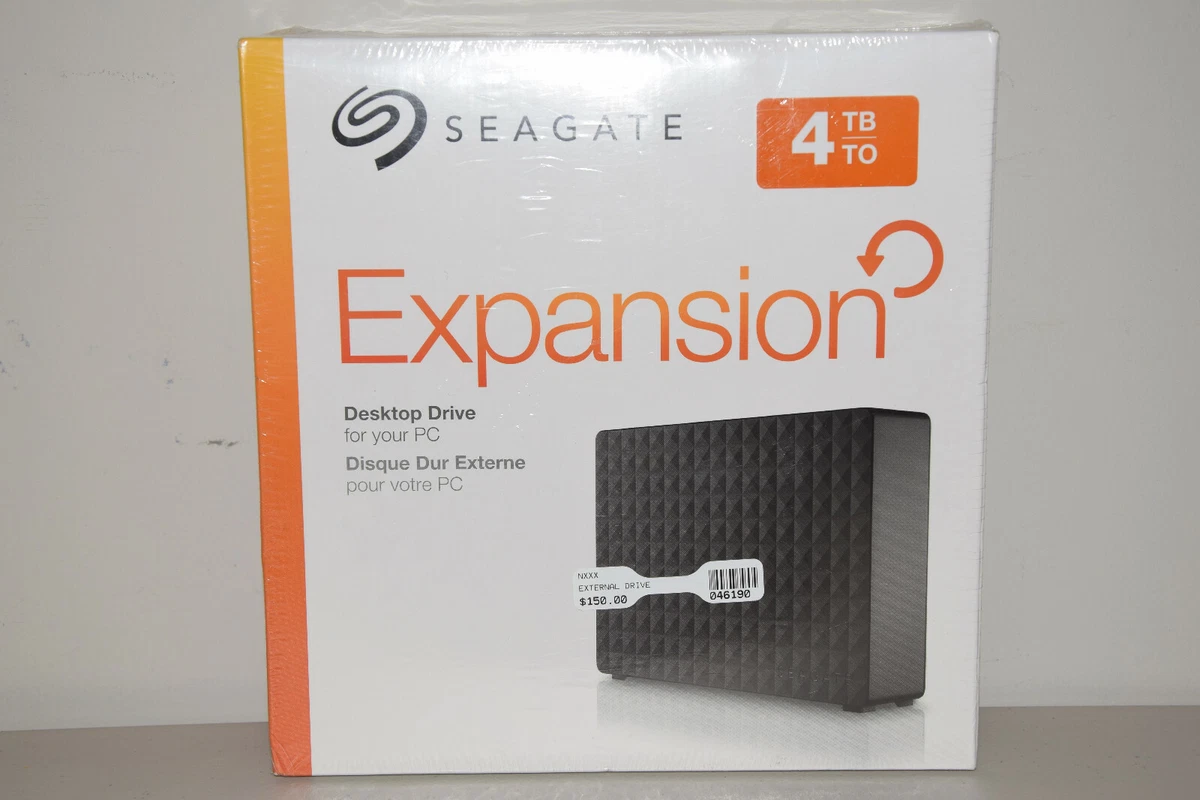 Seagate 4 TB Desktop External Hard Disk Drives for sale | eBay