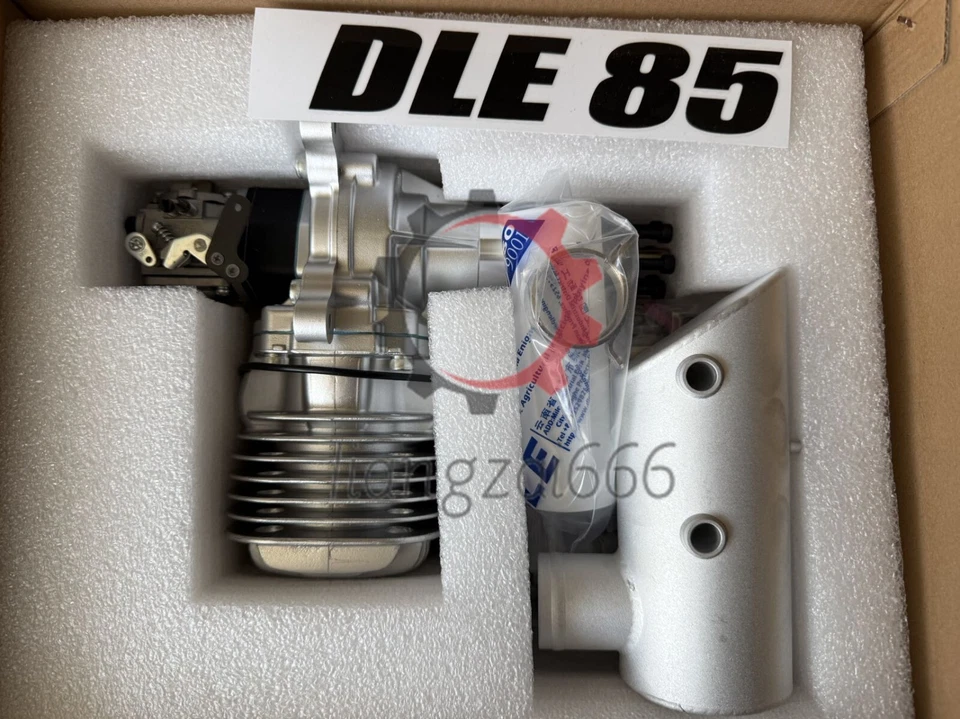 1 piece DLE85 85ml gas engine - Image 2 of 4