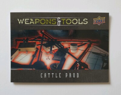 Upper Deck Alien Weapons & Tools Trading Card ''Cattle Prod'' WT2 
