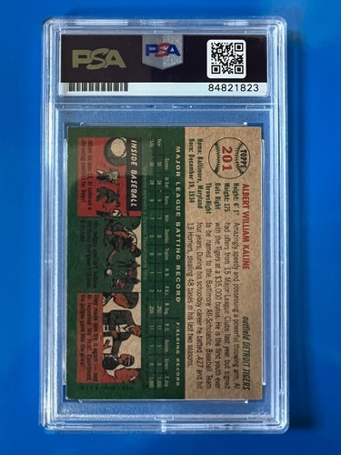 Al Kaline 2001 Topps Archives 1954 reprint Autograph RC PSA/DNA Signed Tigers - 第 2/2 張圖片