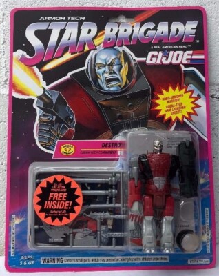 G.I. Joe Star Brigade Armor Tech Destro Cobra Tech Commander ARAH Hasbro Sealed