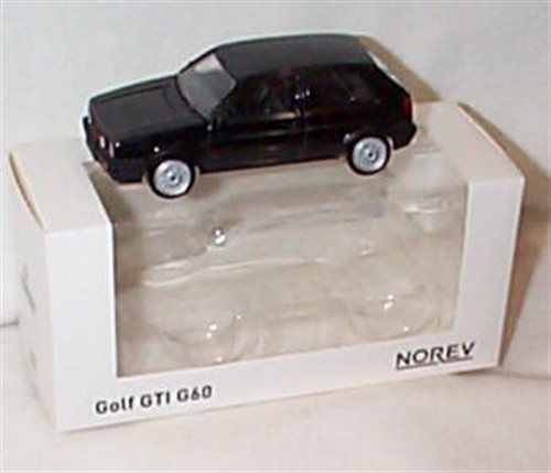 Volkswagen Golf GTI G60 1990 in Black 1-43 scale new in box Norev - Picture 2 of 4