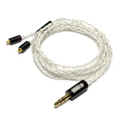 NOBUNAGA Labs NLE-HJR Earphone Replacement Cable Hijiri OFC silver-plated / MMCX