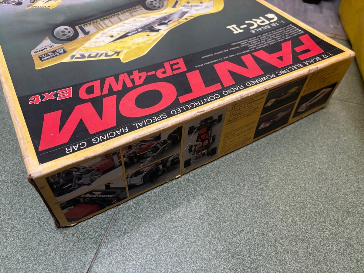 京商　KYOSHO FANTOM EP-4WD CRC-II 1/12 1:12 Scale Radio Controlled Electric Powered 4WD Racing Car