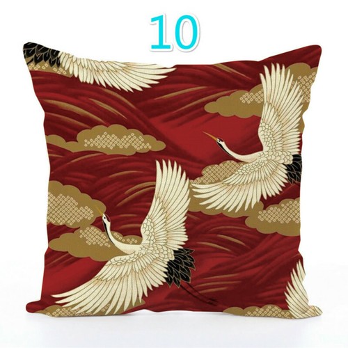 45X45CM Japanese Pillow Case Cushion Cover Bedding Sofa Home Decoration Ethnic - Picture 9 of 24