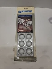NEW Vitantonio Metal Ravioli Maker 512 makes 12 2" Ravioli SEALED