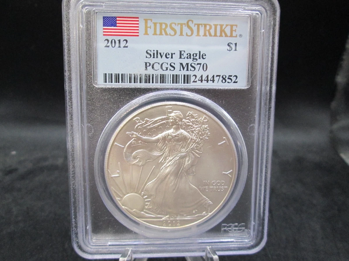 PCGS Certified MS 70 Graded 2012 Silver Bullion Coins for sale | eBay