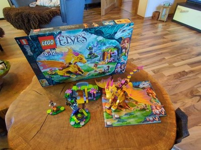 LEGO Elves 41175 Fire Dragon s Lava Cave | OVP + Anleitung | gebraucht