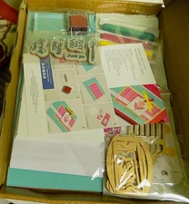 LARGE LOT OF NEW/UNUSED SPELLBINDER'S CARD KITS+ 3 MONTHLY DIES+ OTHER KIT