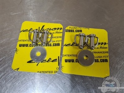 Paar Vierteldrehschrauben für Harley Davidson Koffer
