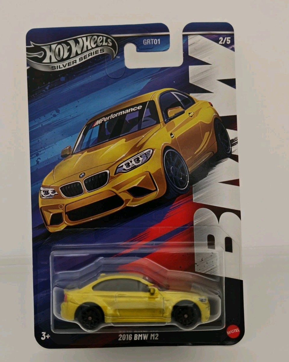 Hot Wheels BMW M2 GRT01 – 1:64 Schaal – Modelauto Uit De BMW-serie – JBY55 – Voor Verzamelaars En Kinderen