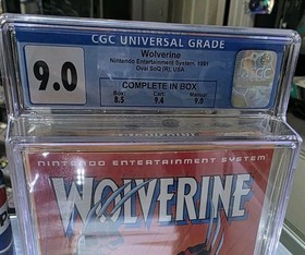 NES 1991 Wolverine CGC Graded 9.0/A rare 💎🔥  