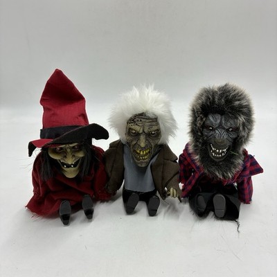 Corpses Crusty SCREAMING WEREWOLF  Zombie Witch yHalloween Pocket Screamer