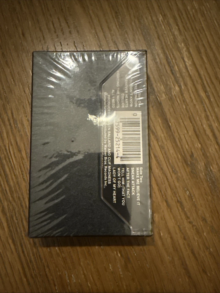 JACK WAGNER ALL I NEED Cassette Tape 1984 Rock Pop Rare (brand New) - Image 2 of 2