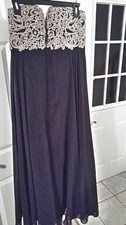 Night Moves Sequin top Strapless Prom Dress 12