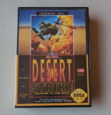 Electronic Arts Desert Strike Return to the Gulf Manual Genesis NTSC-U/C