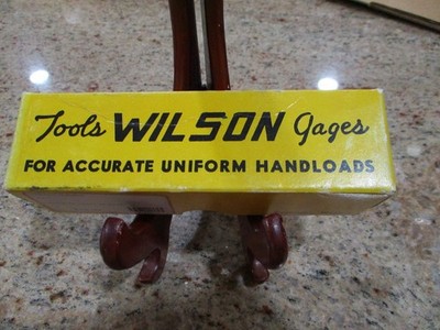 TOOLS WILSON GAGES FOR ACCURATE UNIFORM HANDLOADS RESIZING DIE 6 PPC