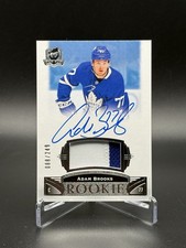 2019-20 Upper Deck THE CUP Adam Brooks RPA Rookie Patch Auto /249 Maple Leafs