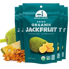 Mavuno Harvest Jackfruit Dried Fruit Snacks | Unsweetened Organic Dried...