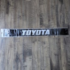 Vintage 1985 Toyota Windshield Sunshade Decal Banner NOS Rally Accessories USA