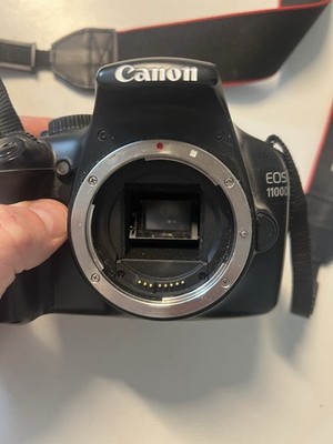 Canon EOS 1100D DSLR Schwarz mit EF-S 18-55mm & RF 50mm Objektiven, Autofokus