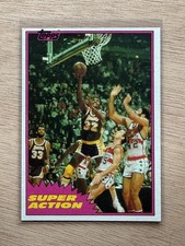 1981 Topps #109 Magic Johnson Los Angeles Lakers Basketball Card