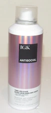 IGK AntiSocial Time-Release Bond-Building Dry Mask 5 Oz 187mL Full Sz Soft Shine