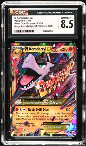 M Aerodactyl-EX graded CGC 8.5 for sale on eBay