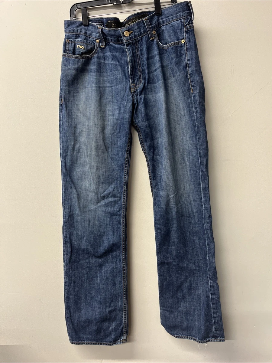 ARMANI Denim Jeans Blue for Men for sale | eBay