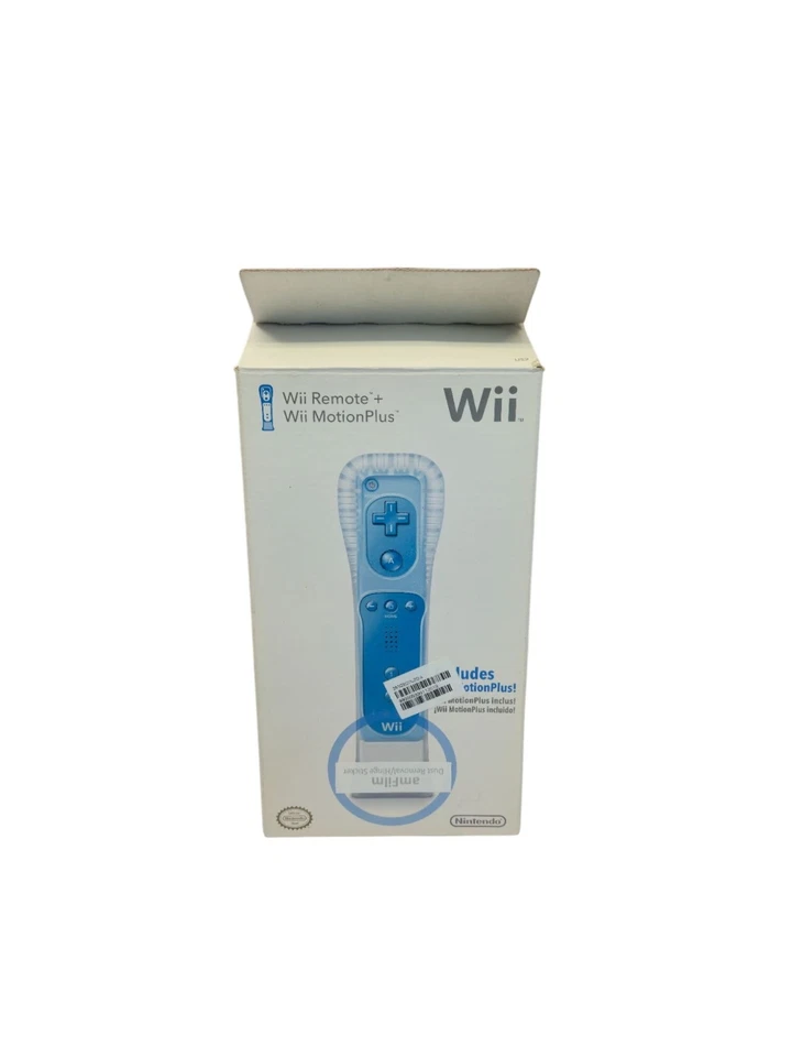 Brand New Nintendo Wii remote + Motion Plus NINTENDO Blue Christmas gift - Image 2 of 4