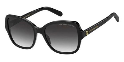 Marc Jacobs Sonnenbrille MARC 555/S BLACK/GREY SHADED 55/19/145 Damen