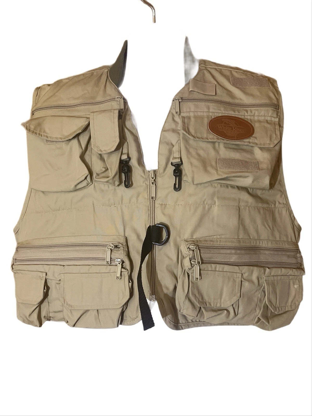White River Fly Shop Fishing Vest Mens Size XL Fly Fishing Multiple Pockets